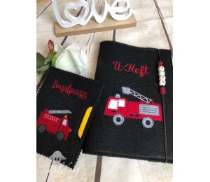 Stickserie - ITH Impfpasshülle in 2 Größen & je 2 Varianten